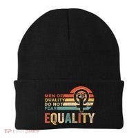 Of Quality Do Not Fear Equality Feminism Beanie thumb 0