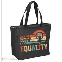 Of Quality Do Not Fear Equality Feminism Tote Bag thumb 2