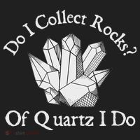 Of Quartz I Do Rock Collector Geode Hunter Geology Women's Sweatshirt thumb 2