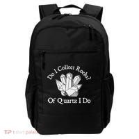 Of Quartz I Do Rock Collector Geode Hunter Geology Backpack thumb 0