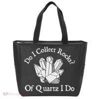 Of Quartz I Do Rock Collector Geode Hunter Geology Tote Bag thumb 0