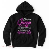 October Queen This Queen Was Born In October Birthday Women Hoodie thumb 0