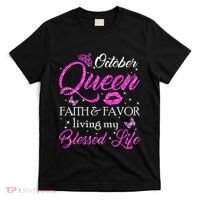 October Queen This Queen Was Born In October Birthday Women T-Shirt thumb 0