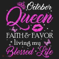 October Queen This Queen Was Born In October Birthday Women Hat thumb 2