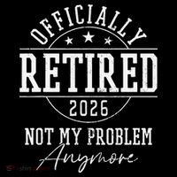 Officially Retired 2026 Not My Problem Anymore Backpack thumb 2