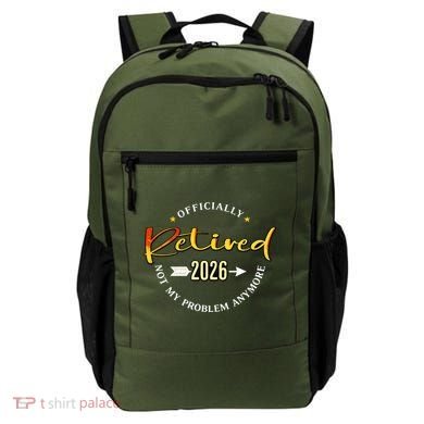 Officially Retired 2026 Not My Problem Anymore Backpack