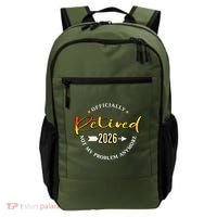 Officially Retired 2026 Not My Problem Anymore Backpack thumb 0