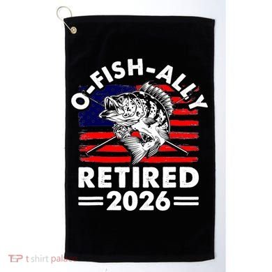 O-Fish-Ally Retired 2026 Golf Towel