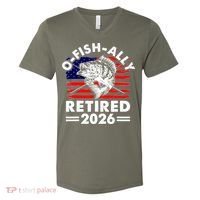 O-Fish-Ally Retired 2026 V-Neck T-Shirt thumb 0