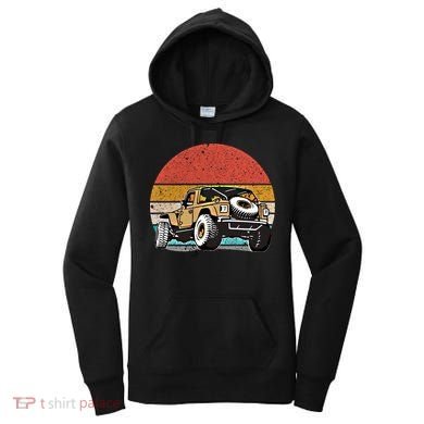 Off Road 4x4 Vintage Retro Gift Women's Hoodie