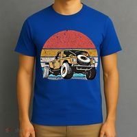 Off Road 4x4 Vintage Retro Gift T-Shirt thumb 3