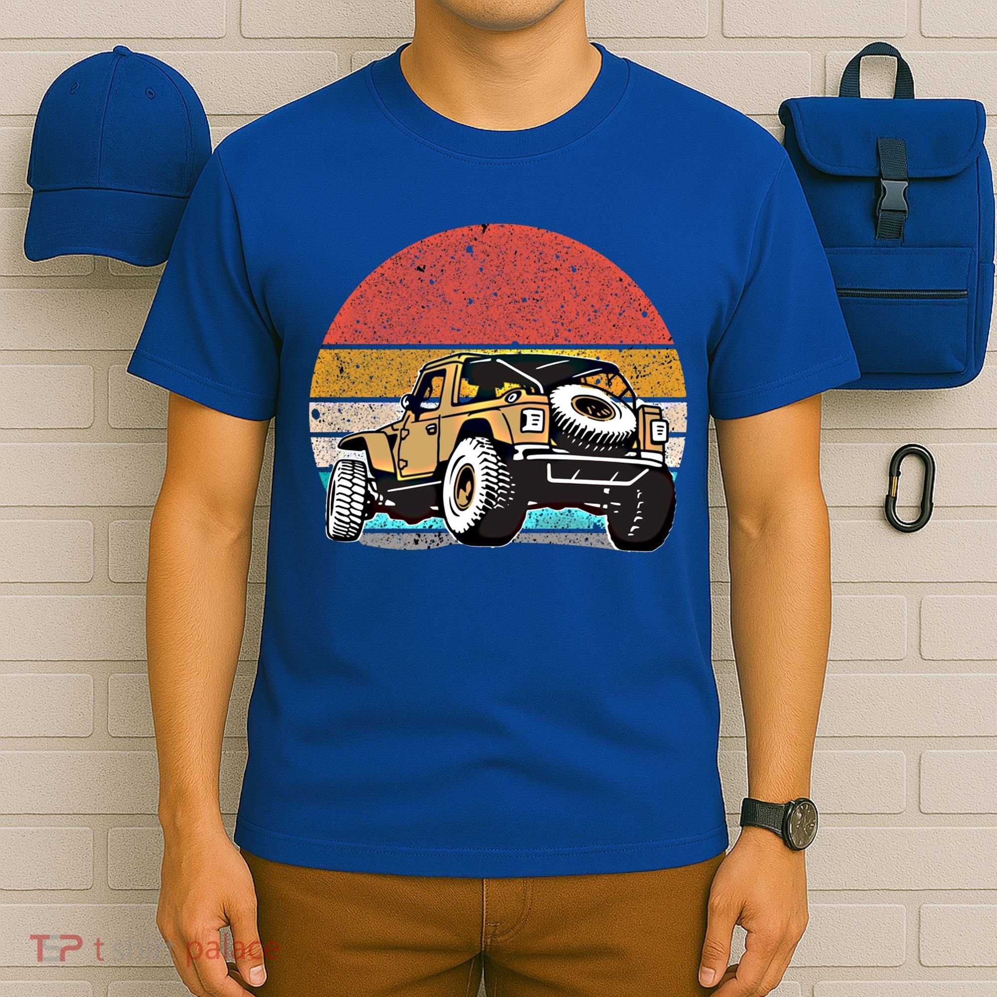 Off Road 4x4 Vintage Retro Gift T-Shirt