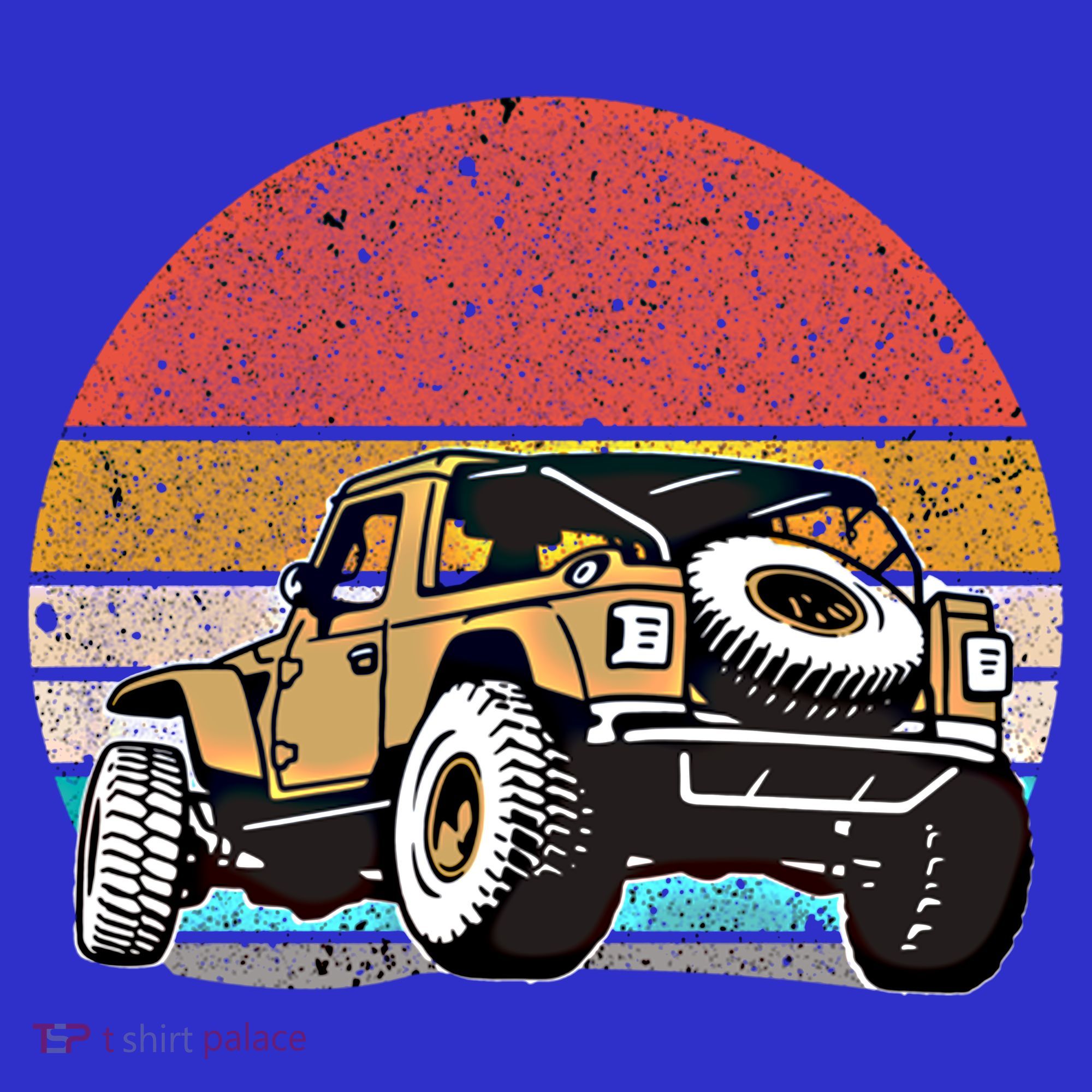 Off Road 4x4 Vintage Retro Gift T-Shirt