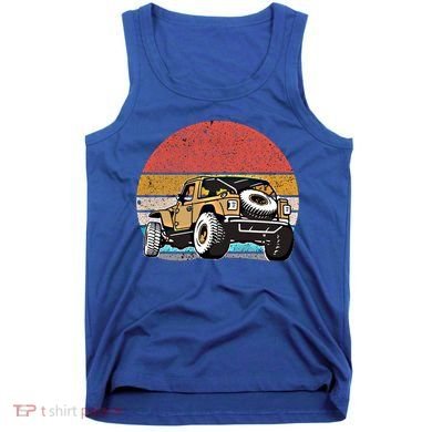 Off Road 4x4 Vintage Retro Gift Tank Top