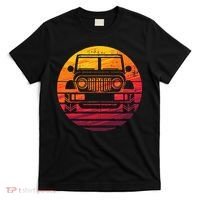 Off Road 4X4 Vintage Retro 70s Sunset Off Road T-Shirt thumb 0