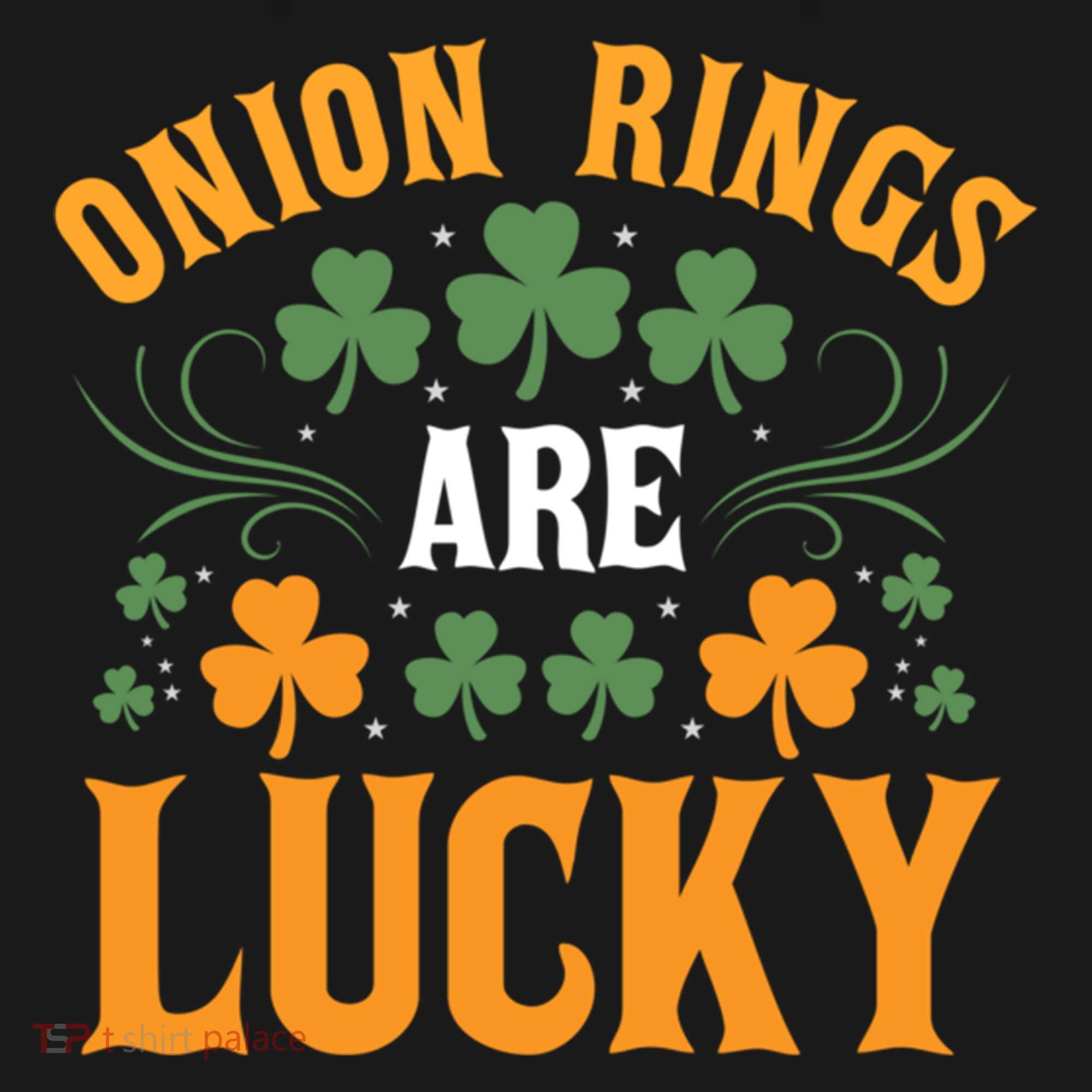 Onion Rings Are Lucky St Patricks Day Vibes Gift Women's Hoodie
