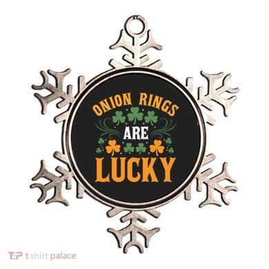 Onion Rings Are Lucky St Patricks Day Vibes Gift Ornament