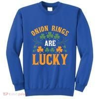 Onion Rings Are Lucky St Patricks Day Vibes Gift Sweatshirt thumb 0