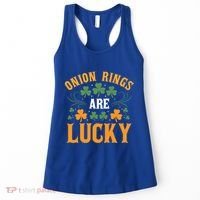 Onion Rings Are Lucky St Patricks Day Vibes Gift Women's Tank Top thumb 0