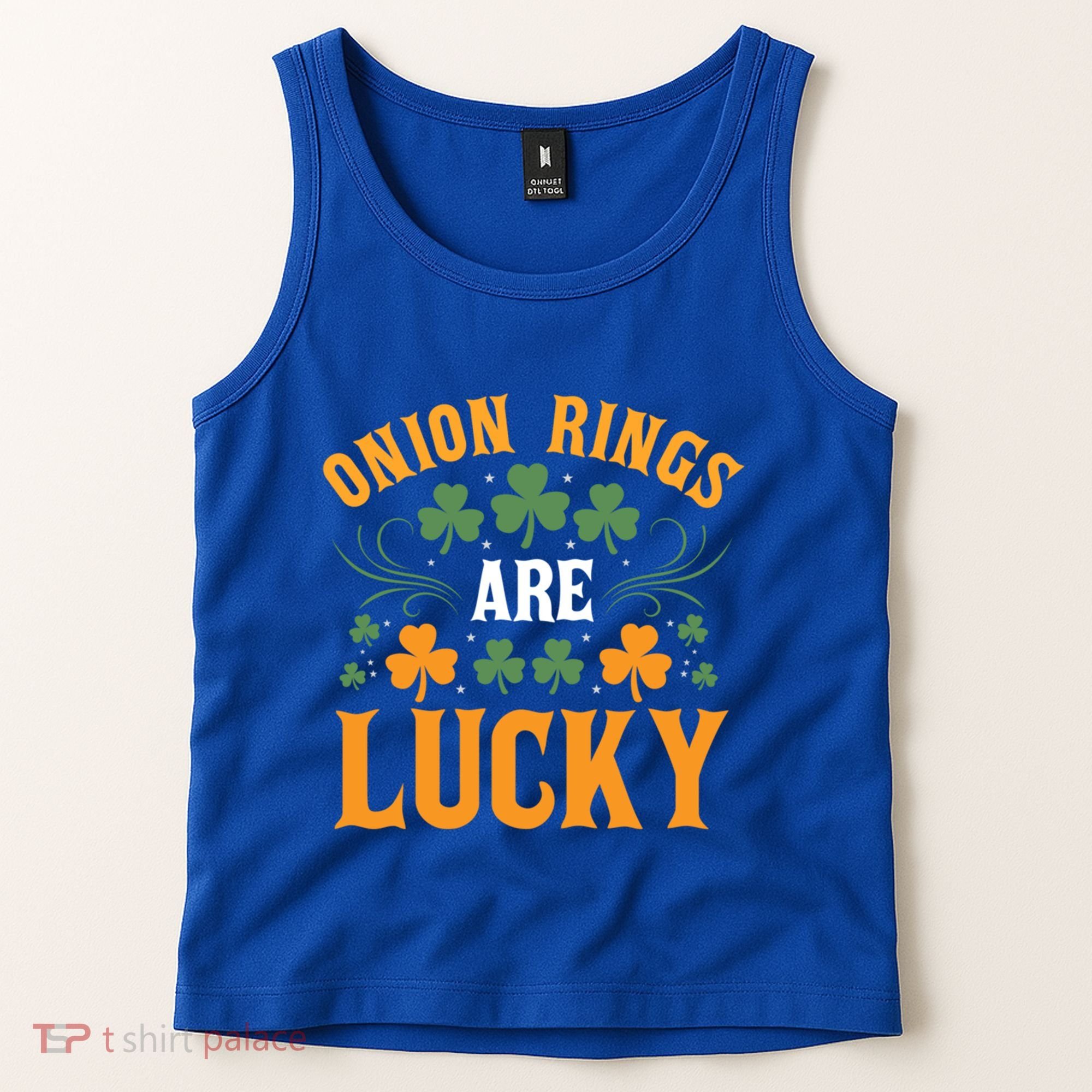 Onion Rings Are Lucky St Patricks Day Vibes Gift Tank Top