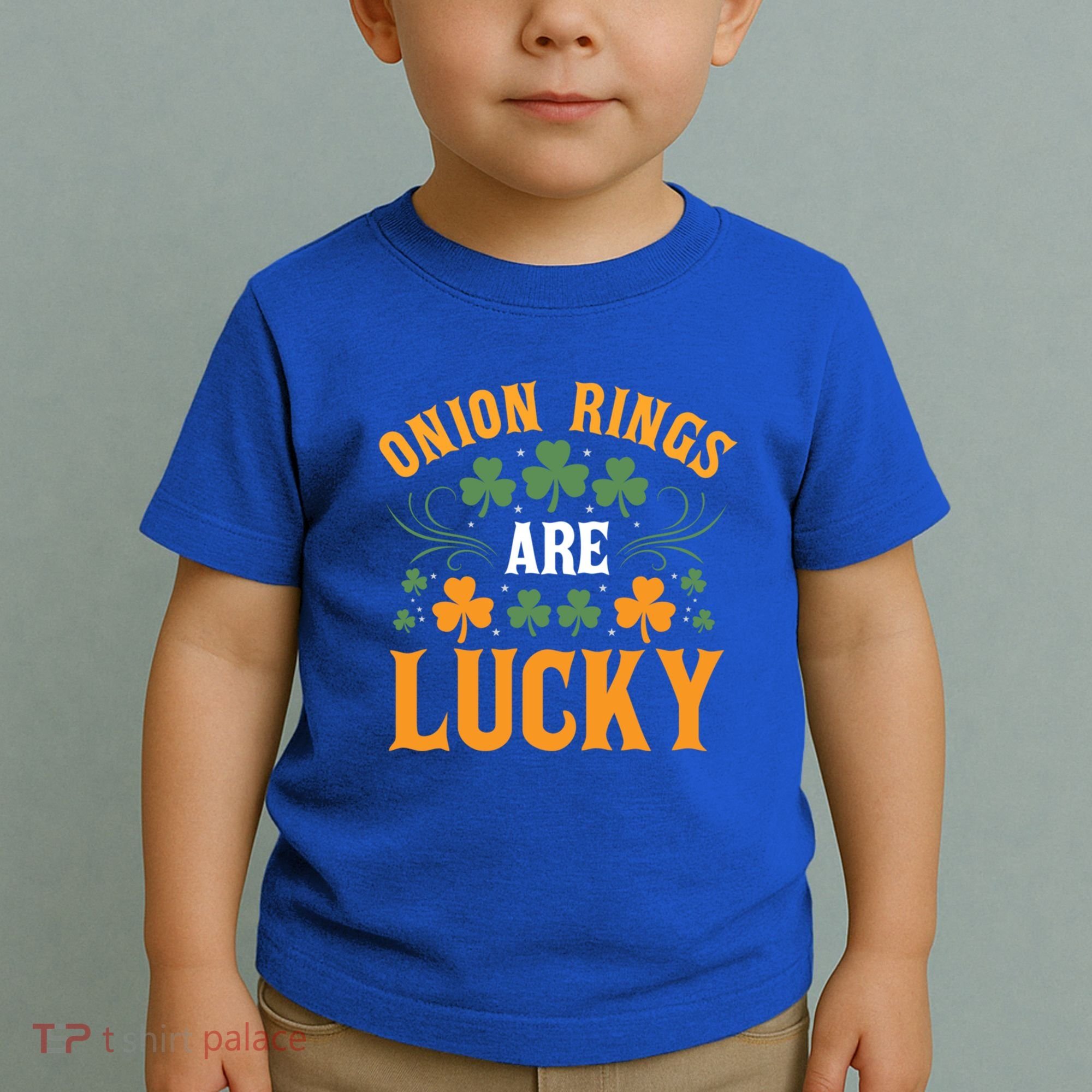 Onion Rings Are Lucky St Patricks Day Vibes Gift Toddler T-Shirt