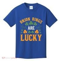 Onion Rings Are Lucky St Patricks Day Vibes Gift Kids T-Shirt thumb 0