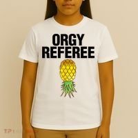 Orgy Referee Adult Humor Swinger Group Sex Freak Gift T-Shirt thumb 4
