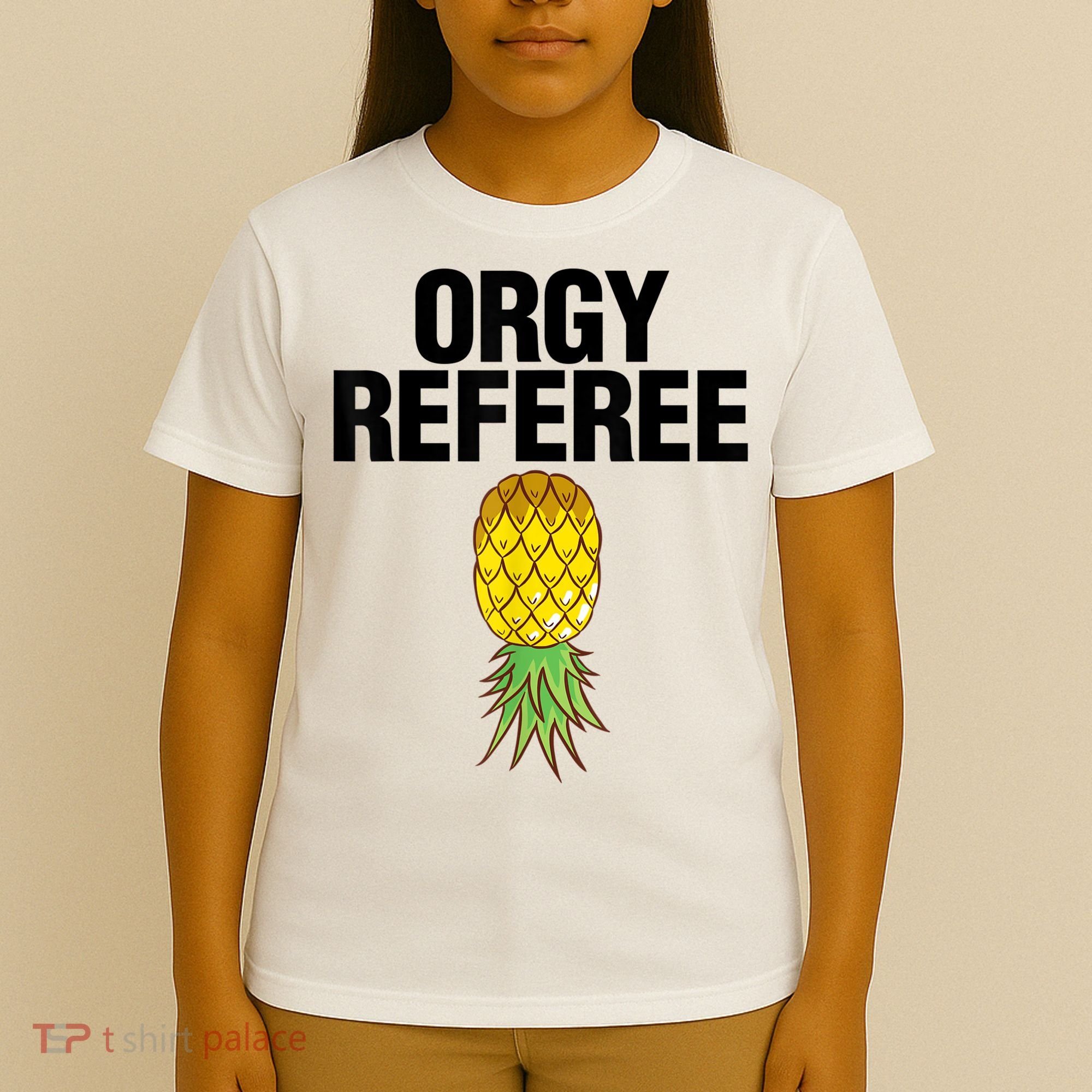 Orgy Referee Adult Humor Swinger Group Sex Freak Gift T-Shirt