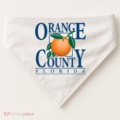 Orange County Florida USA-Made Doggie Bandana