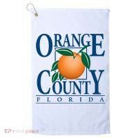 Orange County Florida Golf Towel thumb 0