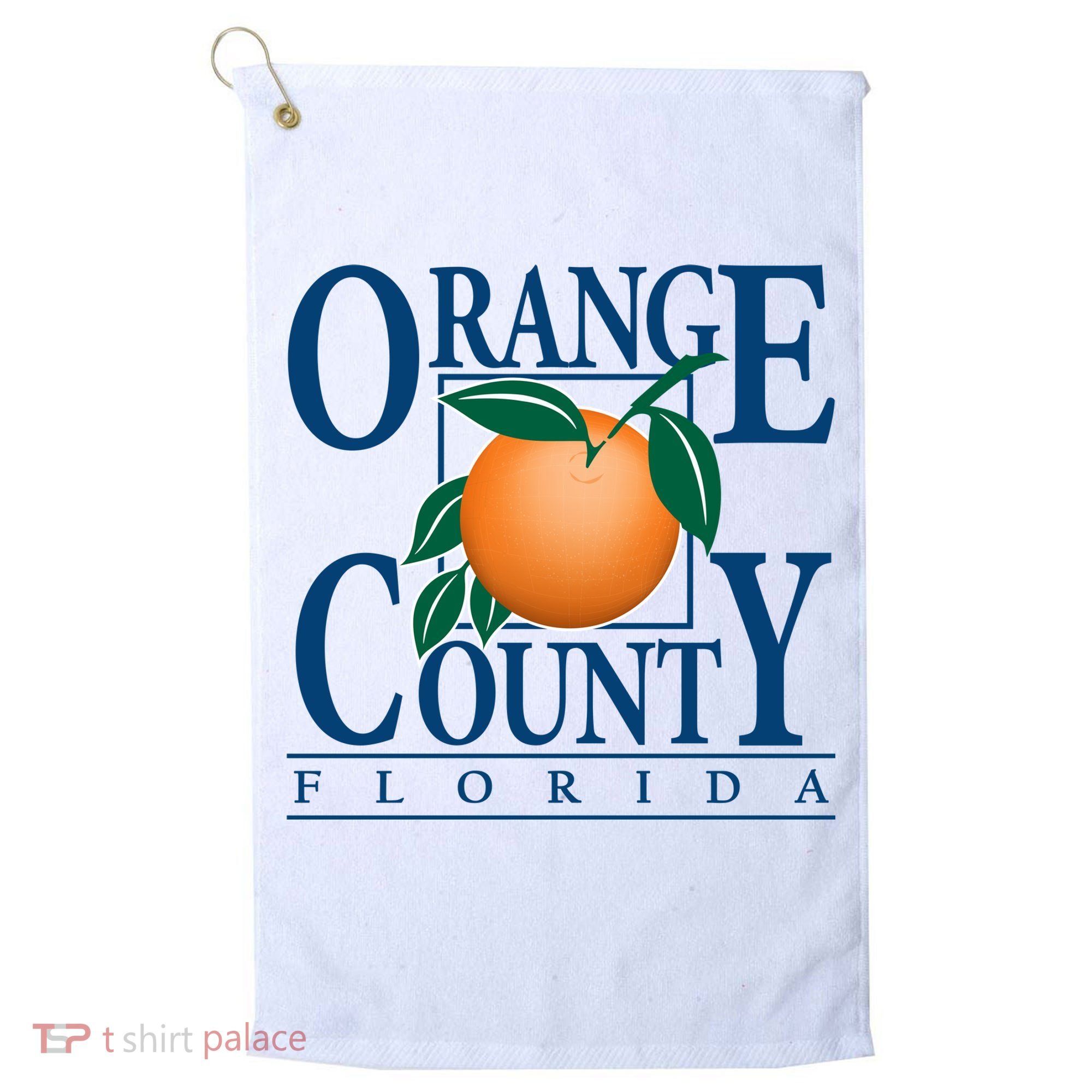 Orange County Florida Golf Towel