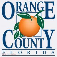 Orange County Florida Golf Towel thumb 3