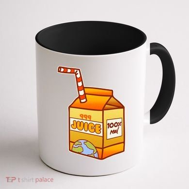 Orange Juice 999 Carton 100% Real Juice Coffee Mug back