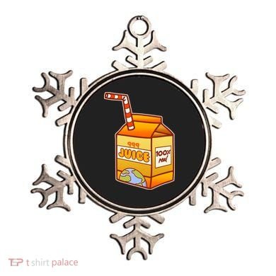 Orange Juice 999 Carton 100% Real Juice Ornament