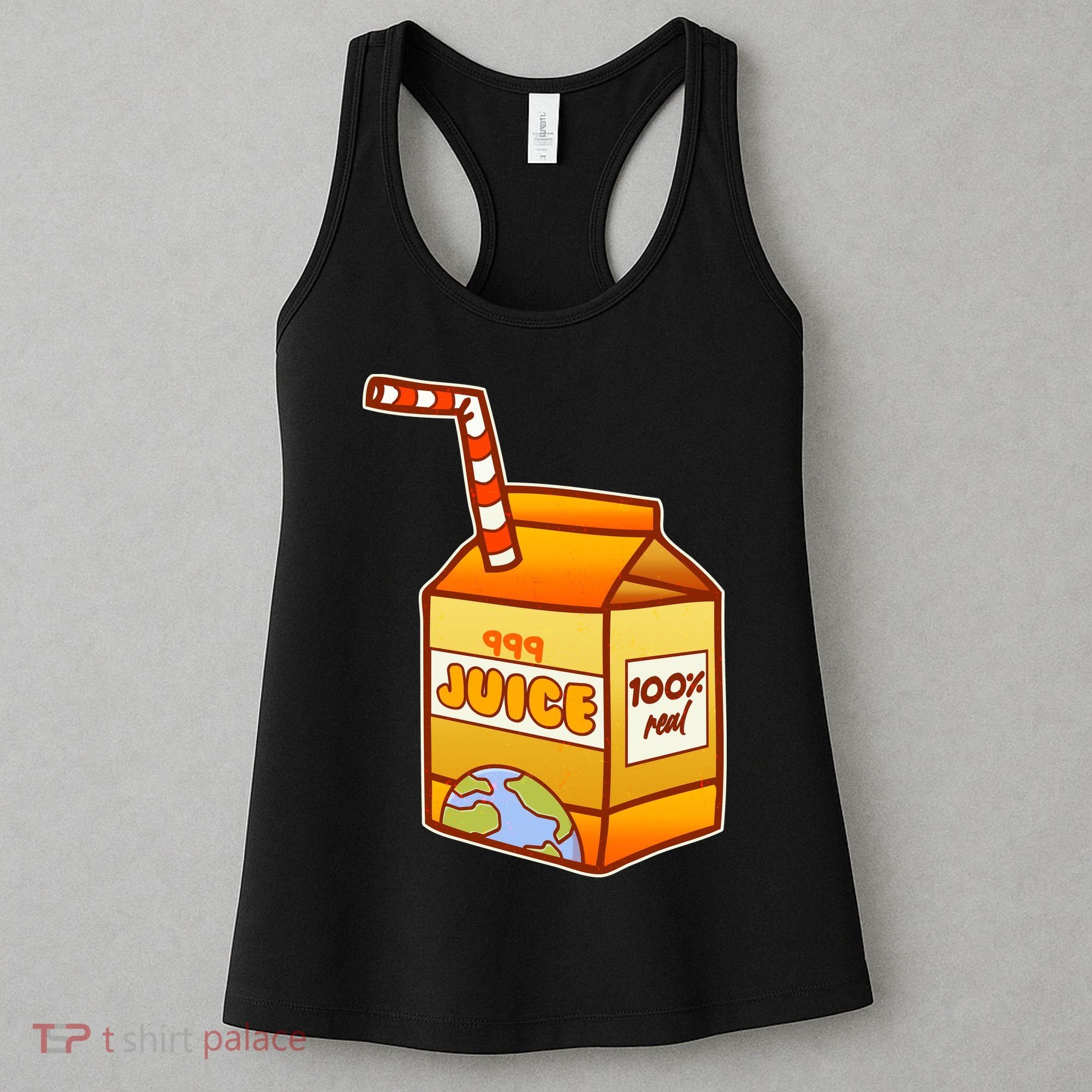 Orange Juice 999 Carton 100% Real Juice Women's Tank Top