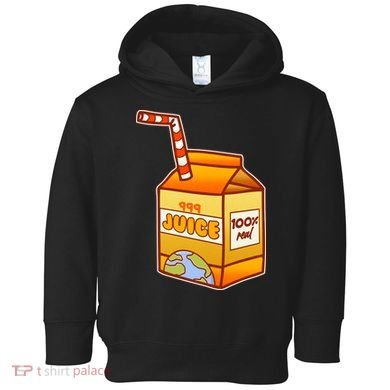 Orange Juice 999 Carton 100% Real Juice Toddler Hoodie