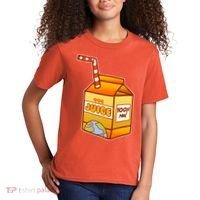 Orange Juice 999 Carton 100% Real Juice Kids T-Shirt thumb 2