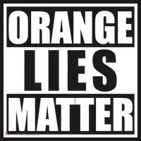 Orange Lies Matter Resist Anti Trump Visor thumb 3