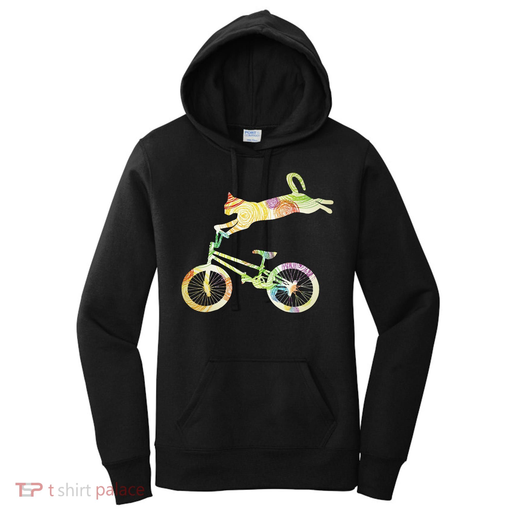 Off Road Bmx Riding Bmx Women's Hoodie