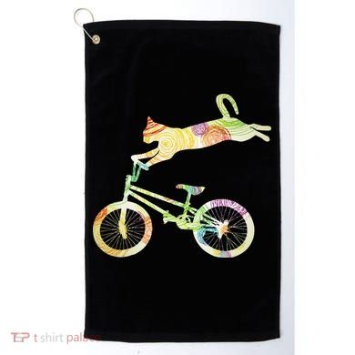 Off Road Bmx Riding Bmx Golf Towel