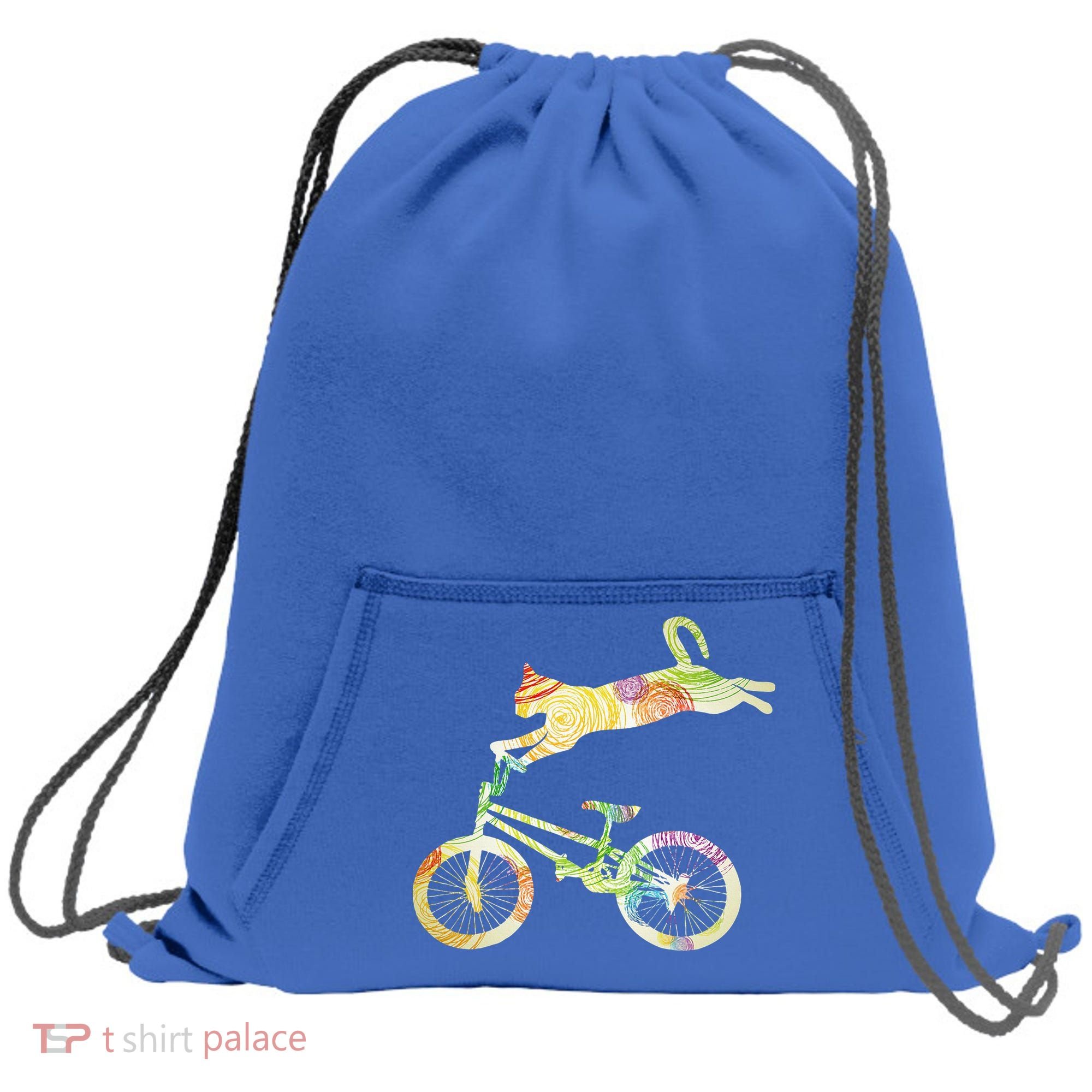 Off Road Bmx Riding Bmx Sweatshirt Cinch Pack Bag