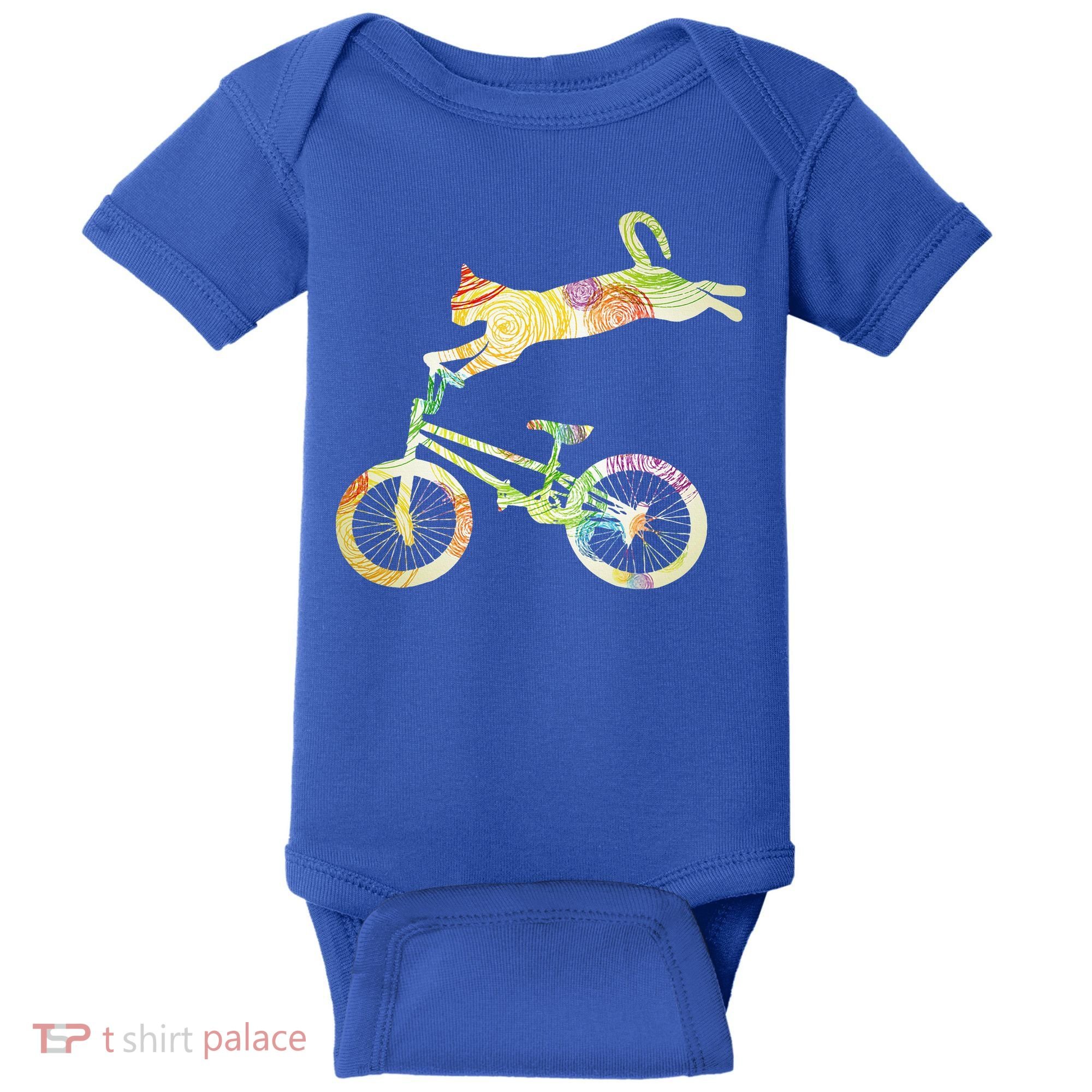 Off Road Bmx Riding Bmx Baby Bodysuit