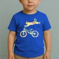 Off Road Bmx Riding Bmx Toddler T-Shirt thumb 2