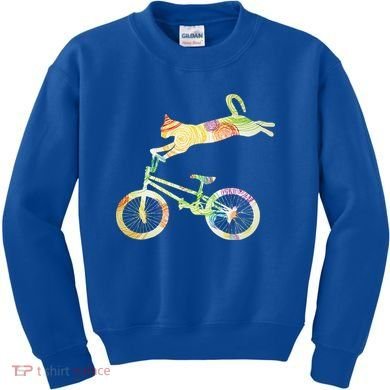 Off Road Bmx Riding Bmx Kids Sweatshirt