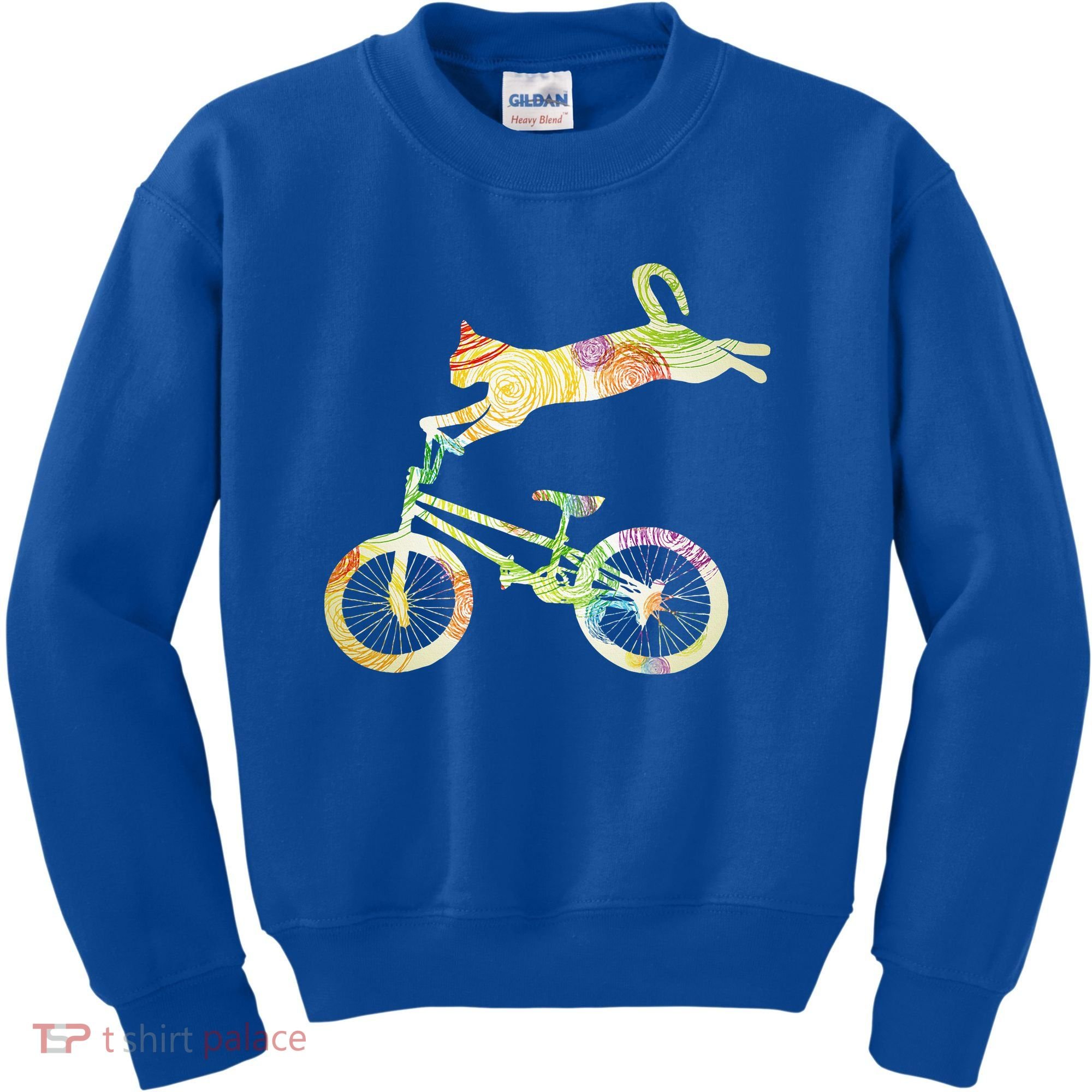 Off Road Bmx Riding Bmx Kids Sweatshirt
