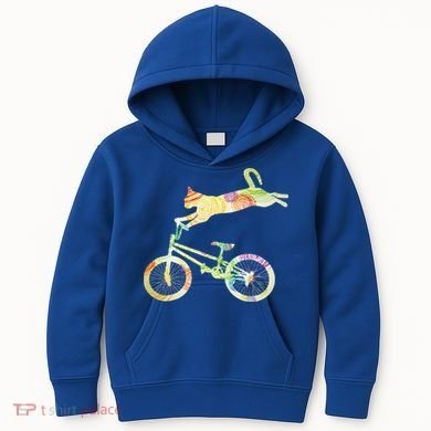 Off Road Bmx Riding Bmx Kids Hoodie