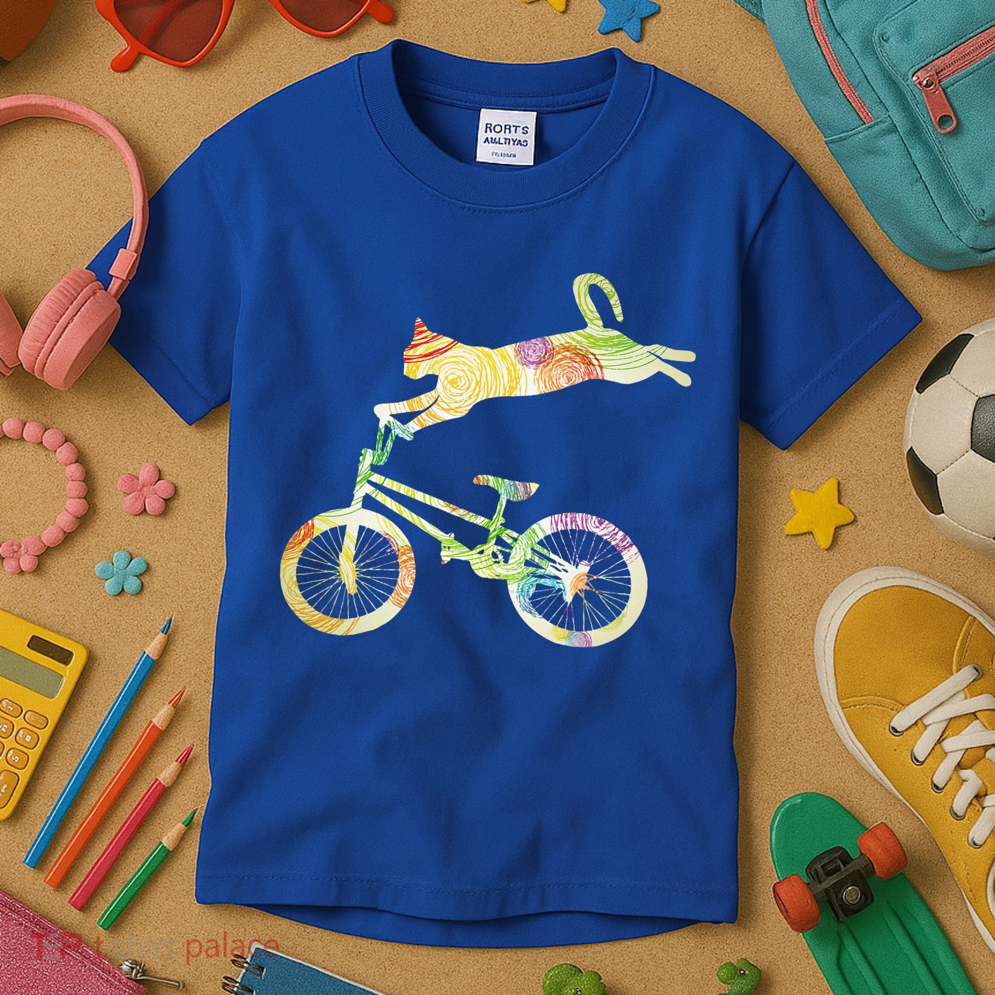 Off Road Bmx Riding Bmx Kids T-Shirt