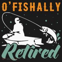 Ofishally Retired Bass Fishing Retirement Women's Tank Top thumb 5