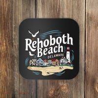 Ocean Rehoboth Beach Delaware Coastal Town Vibe Coaster thumb 0