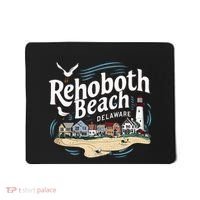Ocean Rehoboth Beach Delaware Coastal Town Vibe Mousepad thumb 0